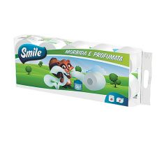 Toaletní papír Smile 150, 4 vrstvý, 100% celulóza