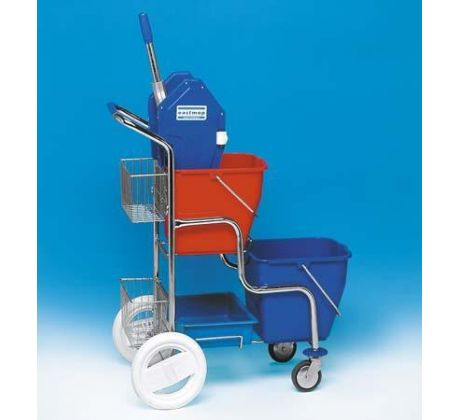 Úklidový vozík Eastmop Kamzík - provedení 2 košíky, 21009K