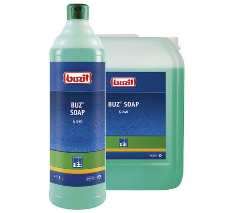 BUZIL Buz Soap G240 čisticí prostředek na vytírání koncentrovaný, antistatický čistič, pH 10