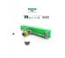 UNGER nLite Power, zelený kartáč roztřepený s oplachovací lištou 41 cm